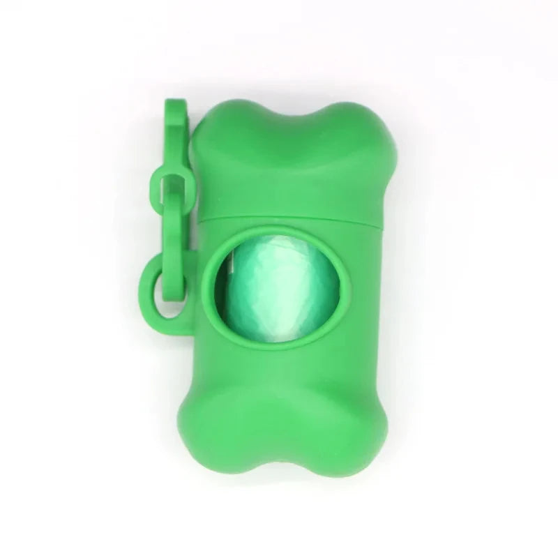 1Pcs Bone Shaped Poop Bag Dispenser